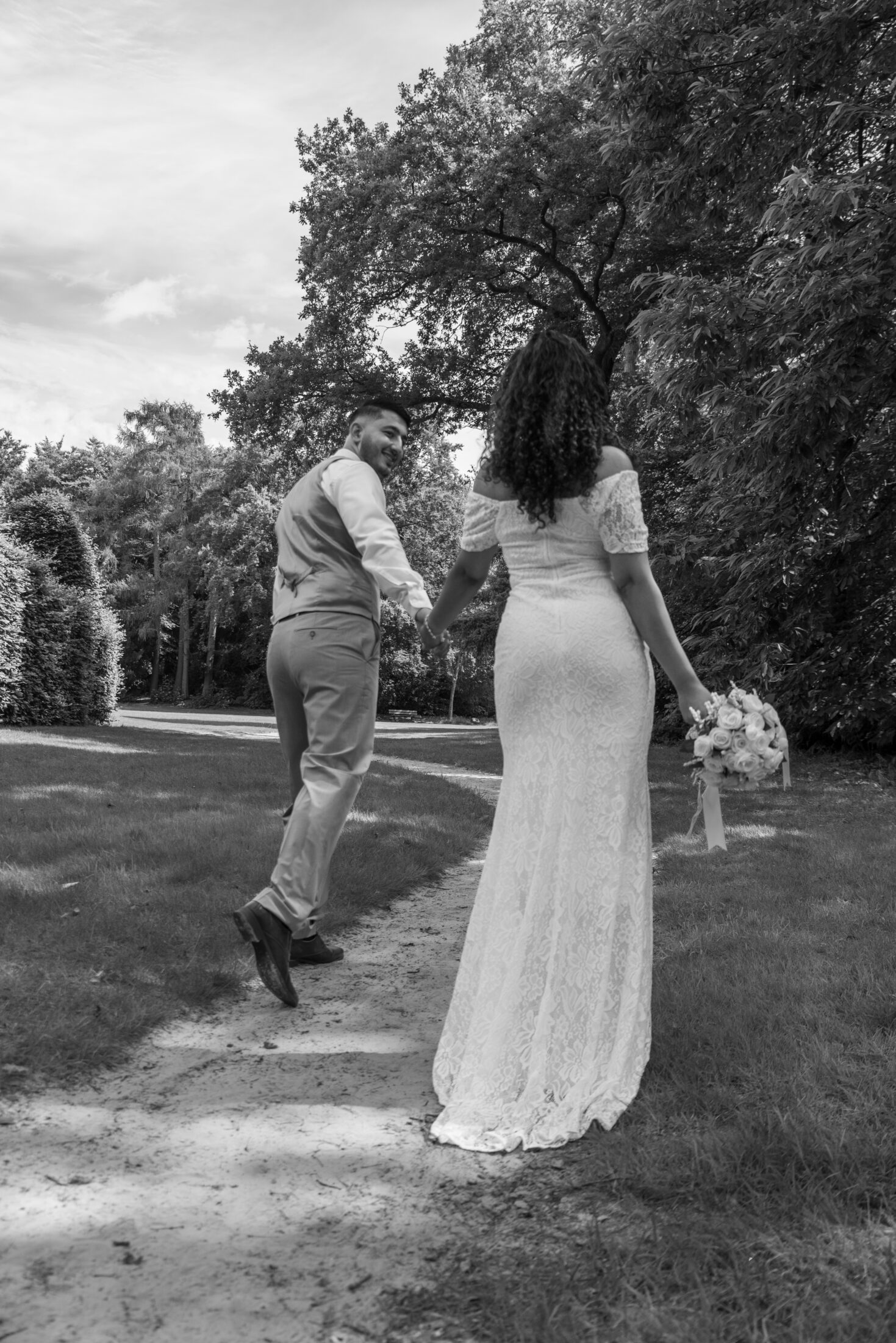 Pré- en after wedding shoot – Wilco, creatief en kunstzinnig