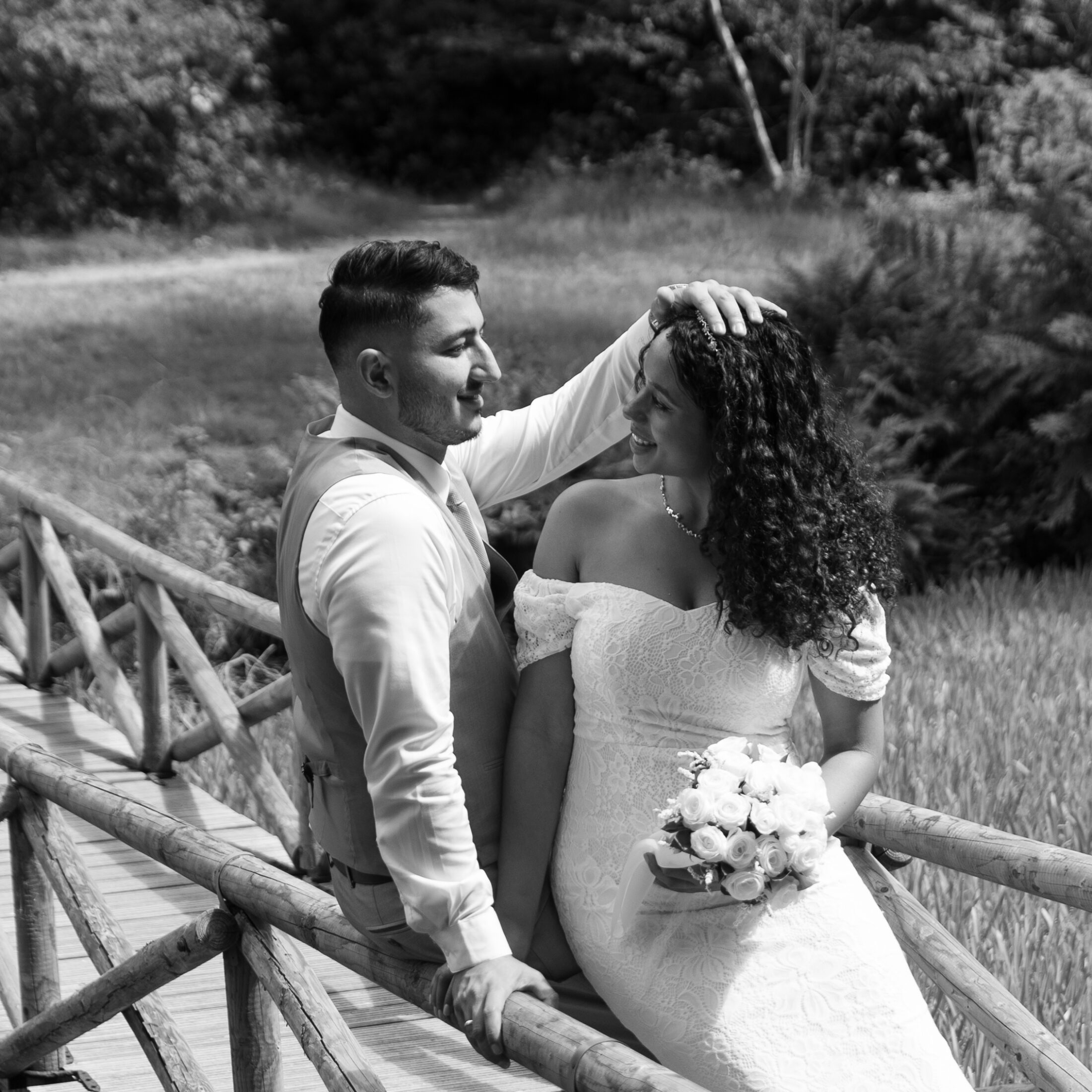 Pré- en after wedding shoot – Wilco, creatief en kunstzinnig