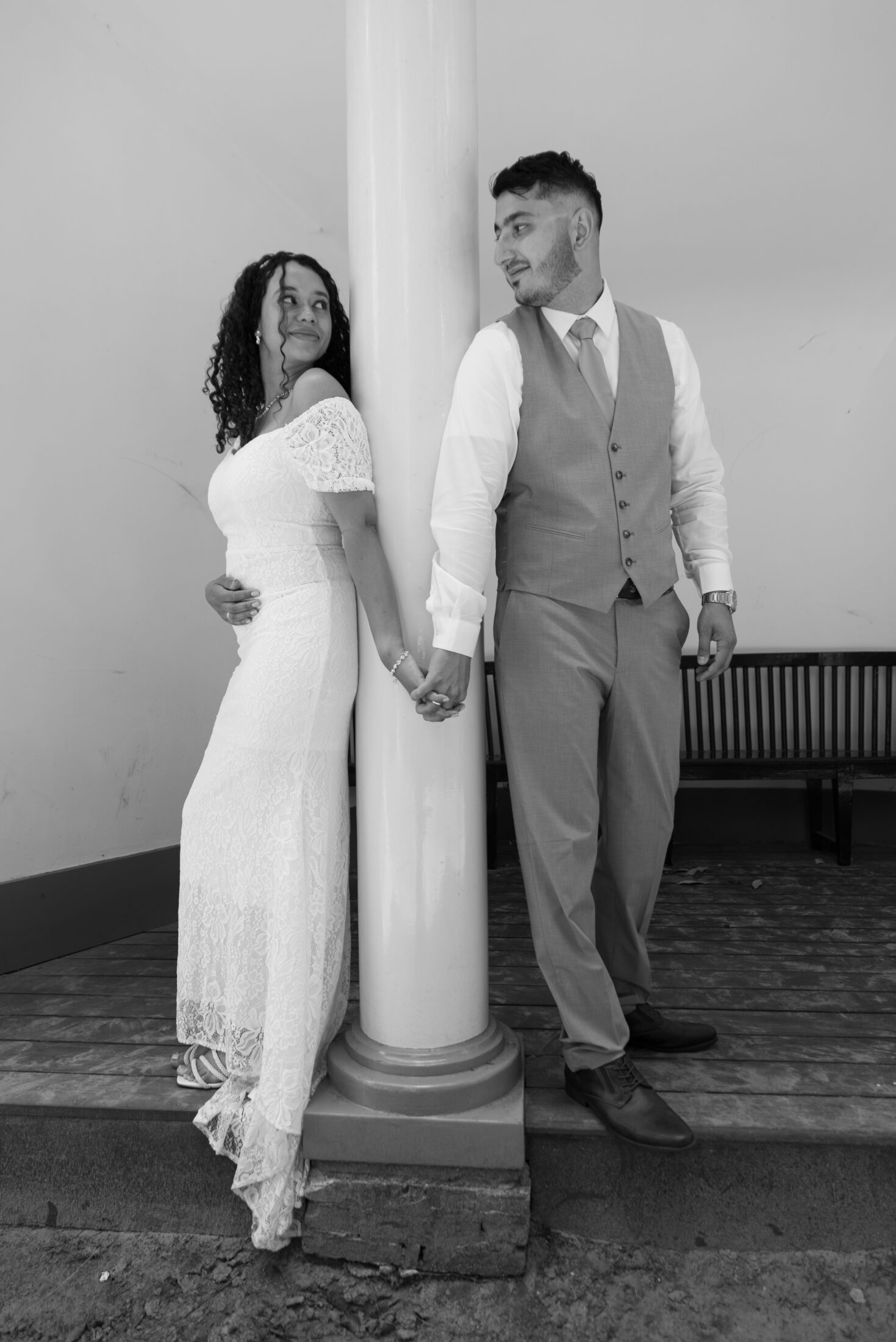 Pré- en after wedding shoot – Wilco, creatief en kunstzinnig