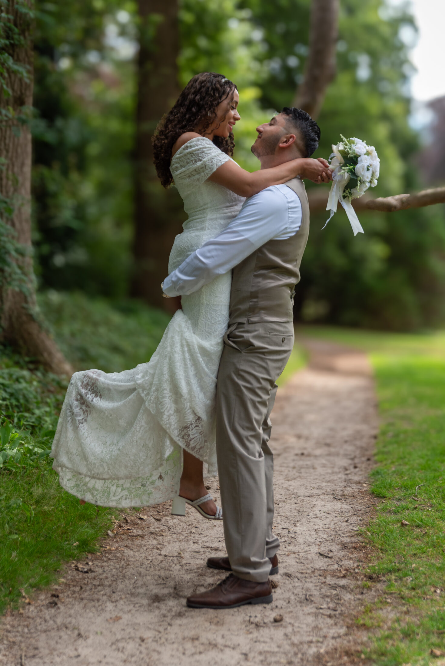 Pré- en after wedding shoot – Wilco, creatief en kunstzinnig