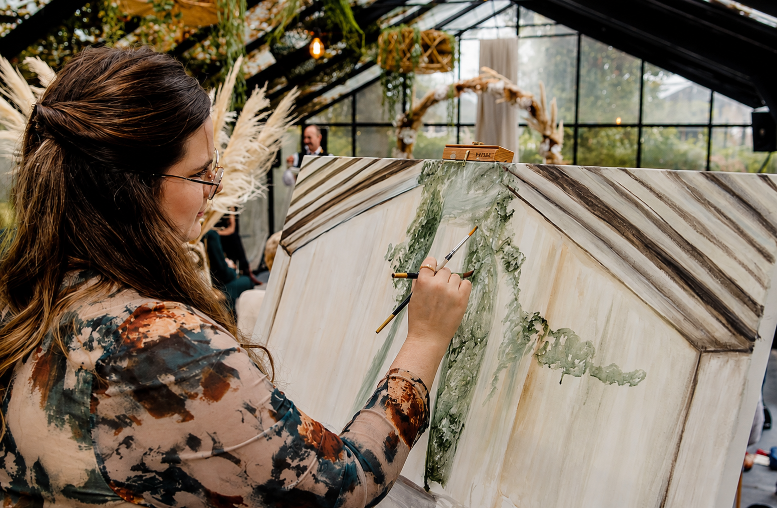 Live wedding painter - Benice - Essential