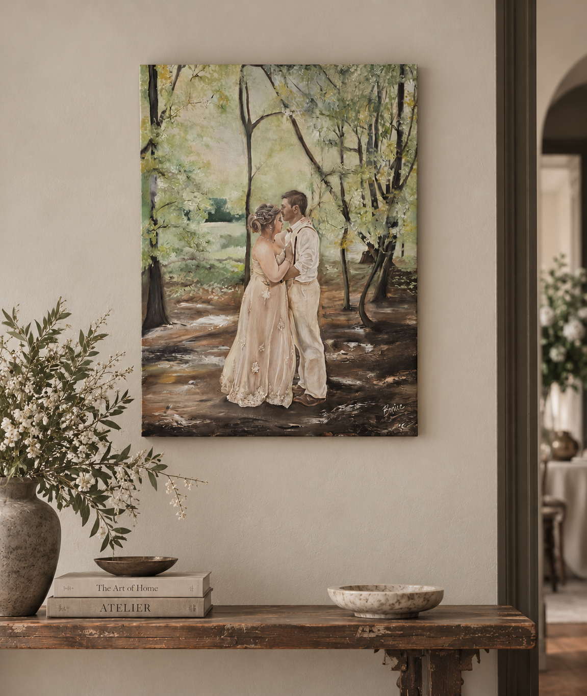 Live wedding painter - Benice - Essential