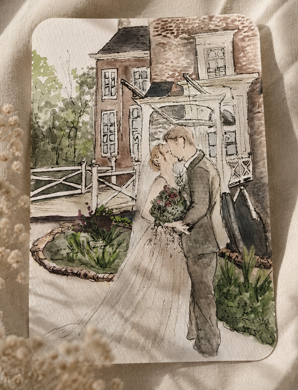 Live wedding painter - Benice - Essential